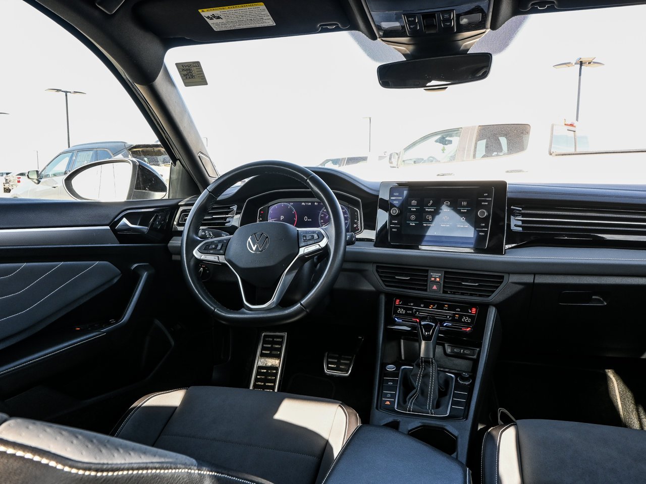 2025 Volkswagen Jetta Comfortline Auto Black Sherwood Park - photo #30