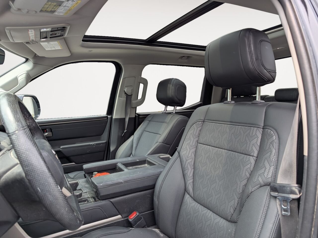 Toyota Tundra hybride LIMITED/AWD/SIÈGES CHAUFFANTS ET VENTILLÉS/TOIT OUVRANT PANORAMIQUE/VOLANT CHAUFFANT/BLUETOOTH/AC 2023 Noir Sherbrooke - photo #7