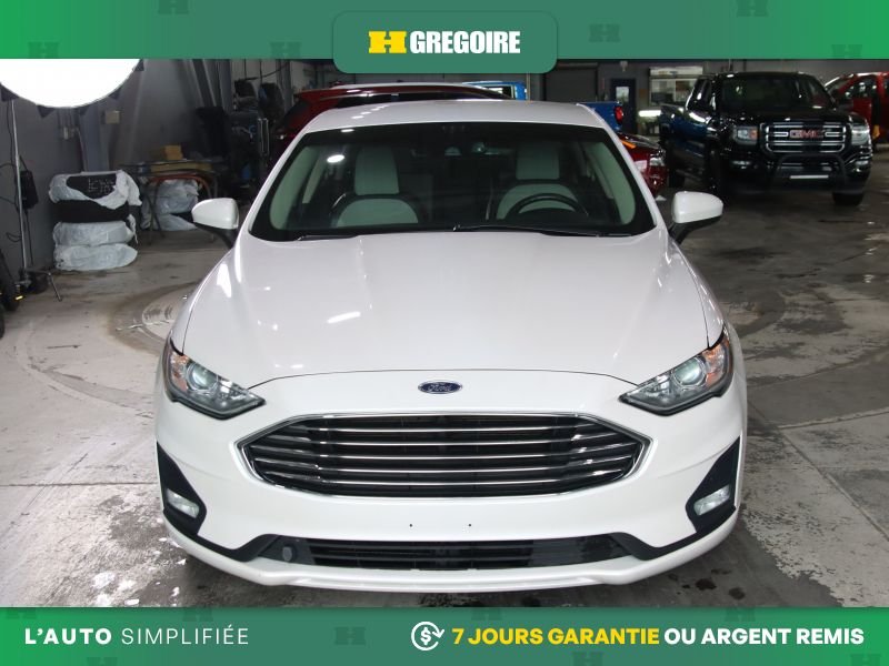 Ford Fusion 823082 | SE AUTO A/C MAGS CUIR NAV CAM RECUL BLUETOOTH 2020 Blanc Laval - photo #1