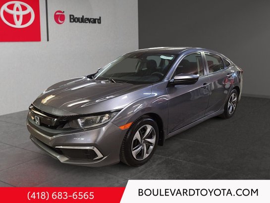 Honda Civic Berline LX, MANUELLE 2020 Gris