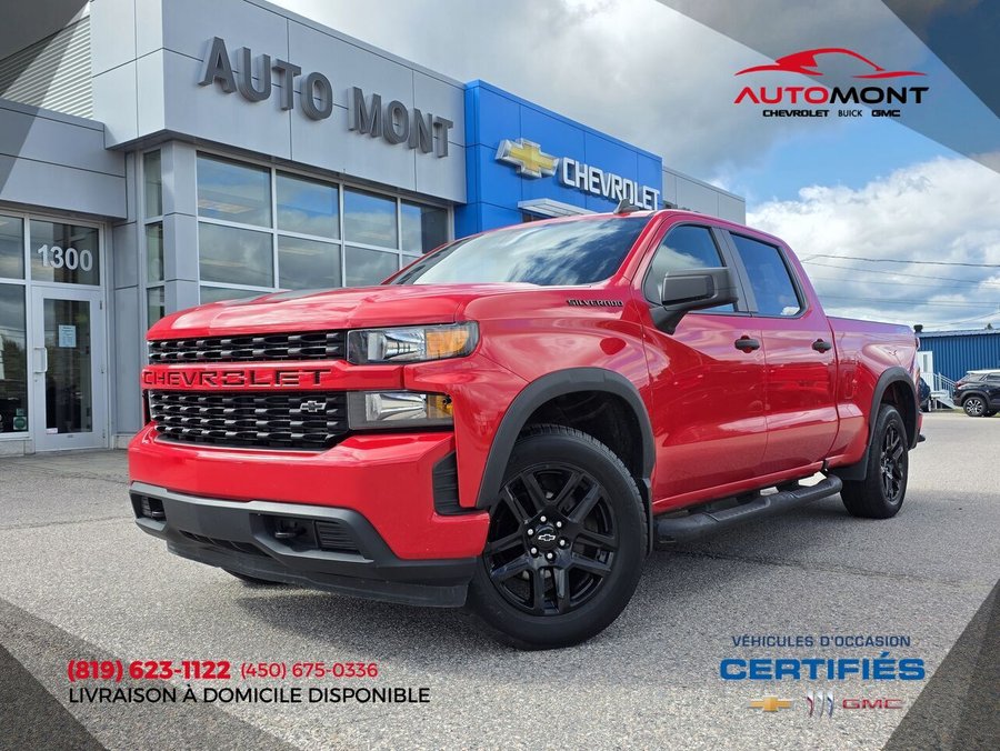 Chevrolet Silverado 1500 Custom 4X4 2022 Rouge