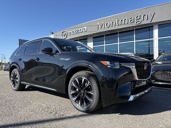MAZDA CX-90 hybride rechargeable Signature TI 2026 Noir de jais mica