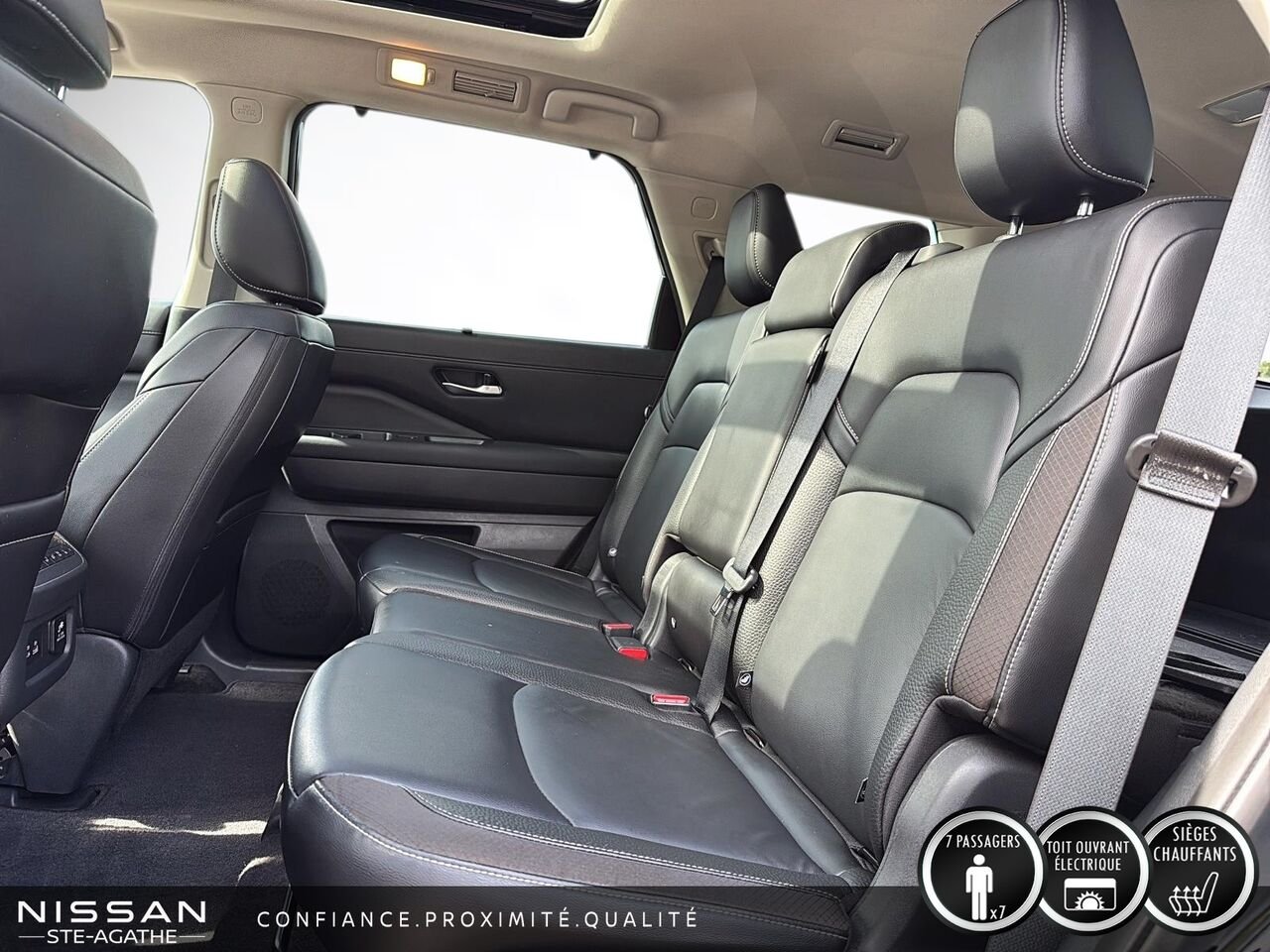 Nissan Pathfinder SL TI | CUIR | TOIT OUVRANT | NAVIGATION | ATTELAGE 6 000 LB 2024 Noir Saint-Jérôme - photo #9