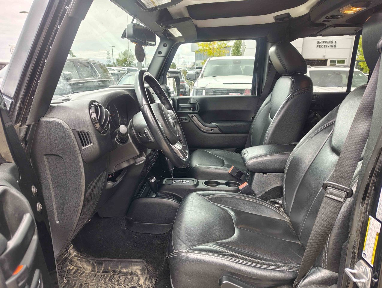 2018 Jeep Wrangler JK Unlimited Sahara 4x4 Black Sherwood Park - photo #7