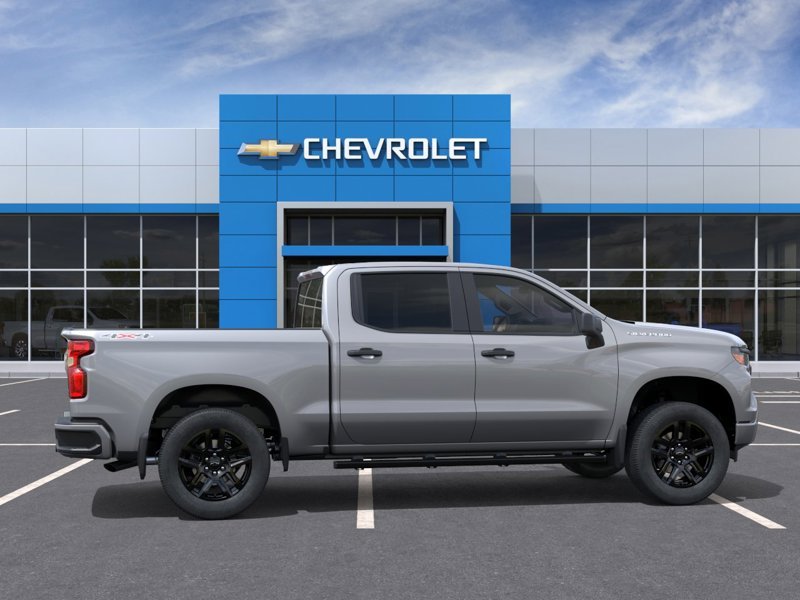 2026 CHEVROLET Silverado 1500 Custom cabine multiplace 4RM 147 po STERLING GREY METALLIC Gatineau - photo #4