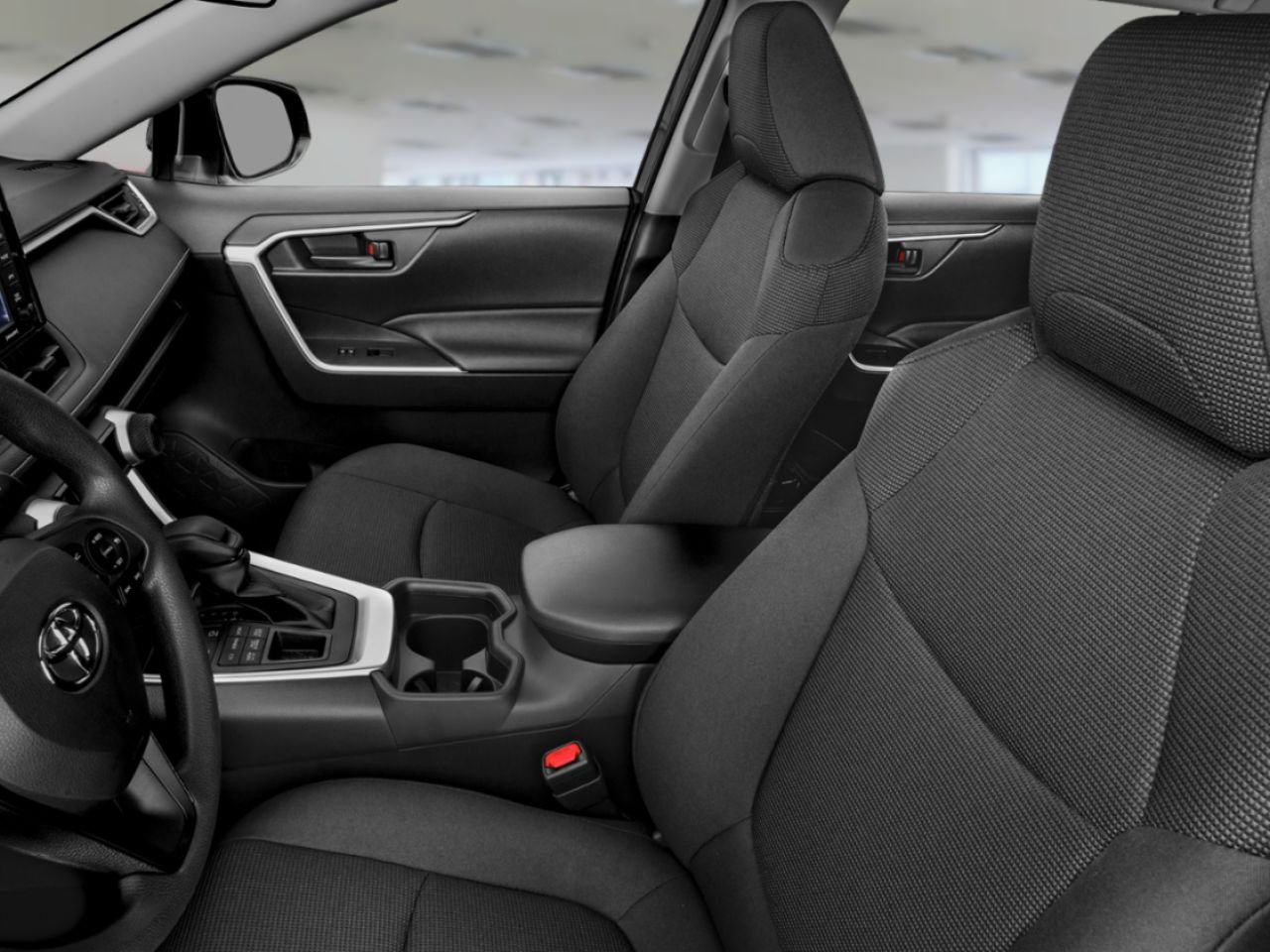 2022 Toyota RAV4 LE AWD / CLEAN CARFAX / HEATED SEATS / TOYOTA SAFETY SENSE / CARPLAY AND ANDROID AUTO White Mississauga - photo #9