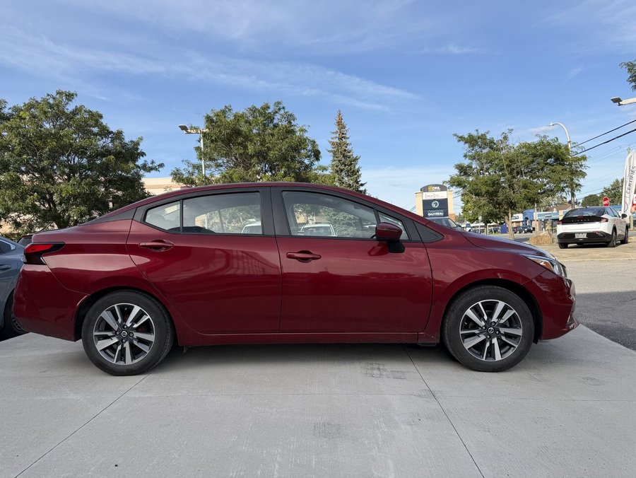 2021 Nissan Versa SV CVT Red