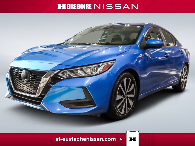 Nissan Sentra SV DEM. A DISTANCE SIEGES CHAUFFANTS APPLE CARPLAY 2022 Bleu
