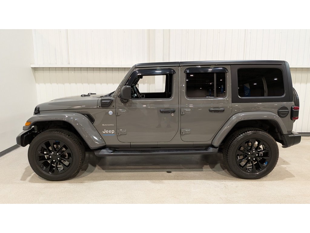 Jeep Wrangler 4xe Sahara 4 Door 4x4 2023 Gris Val-David - photo #4