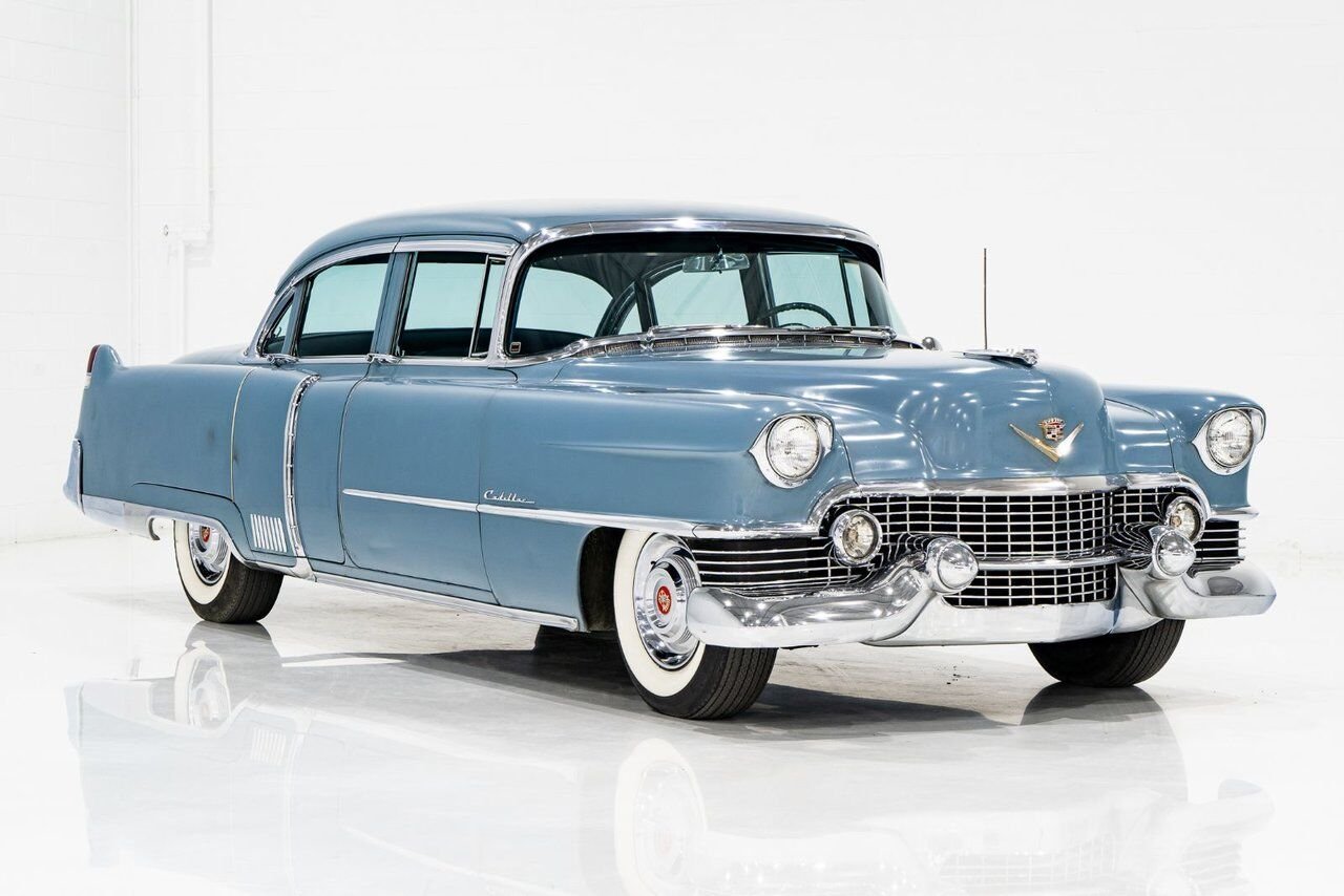 1954 Cadillac Fleetwood Unrestored fully original survivor **PRICE IN USD** Blue Montreal - photo #27