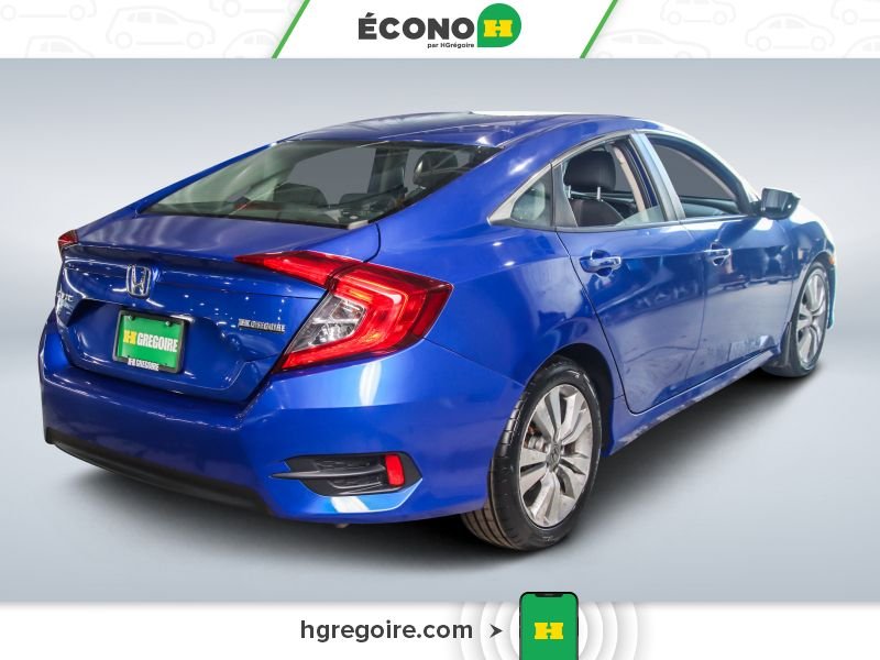 Honda Civic 821859 | LX A/C GR ELECT MAGS 2016 Bleu Laval - photo #6