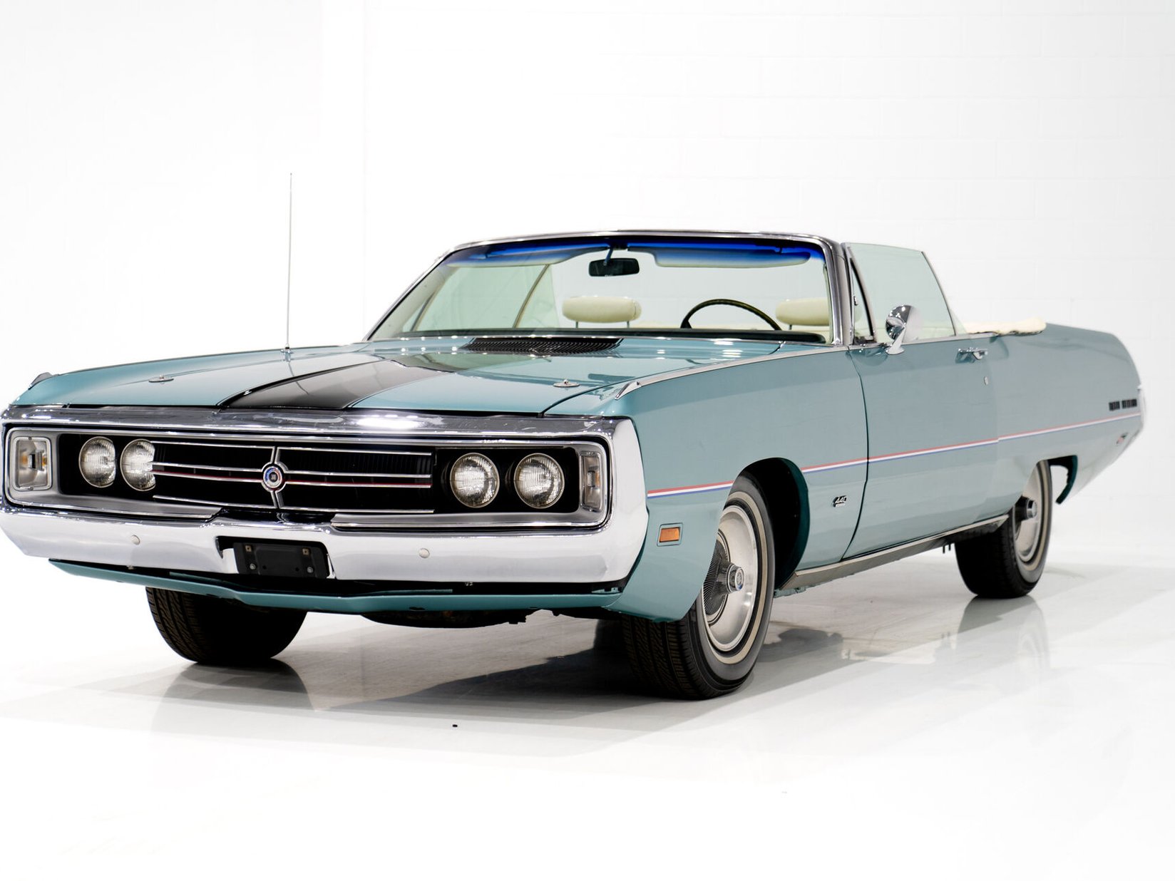 1969 Chrysler 300 Blue Montreal - photo #21