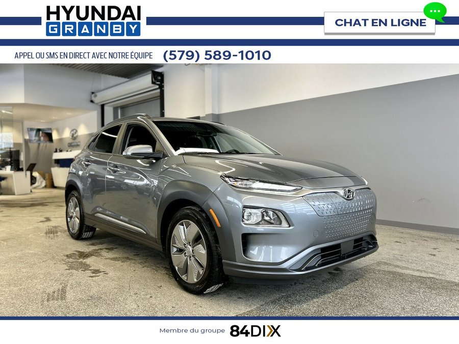Hyundai Kona électrique Preferred 2021 Gris