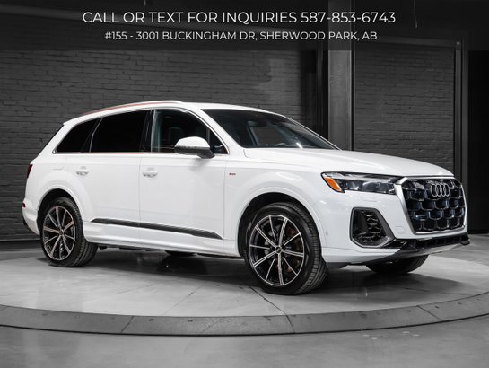 2026 Audi Q7 Progressiv | S-Line Package | Panoramic Sunroof | Heated and Ventilated Seats 