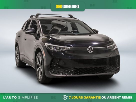 2024 Volkswagen ID.4 Pro AWD AUTO A/C CUIR NAV MAGS CAM RECUL BLEUTOOTH Black