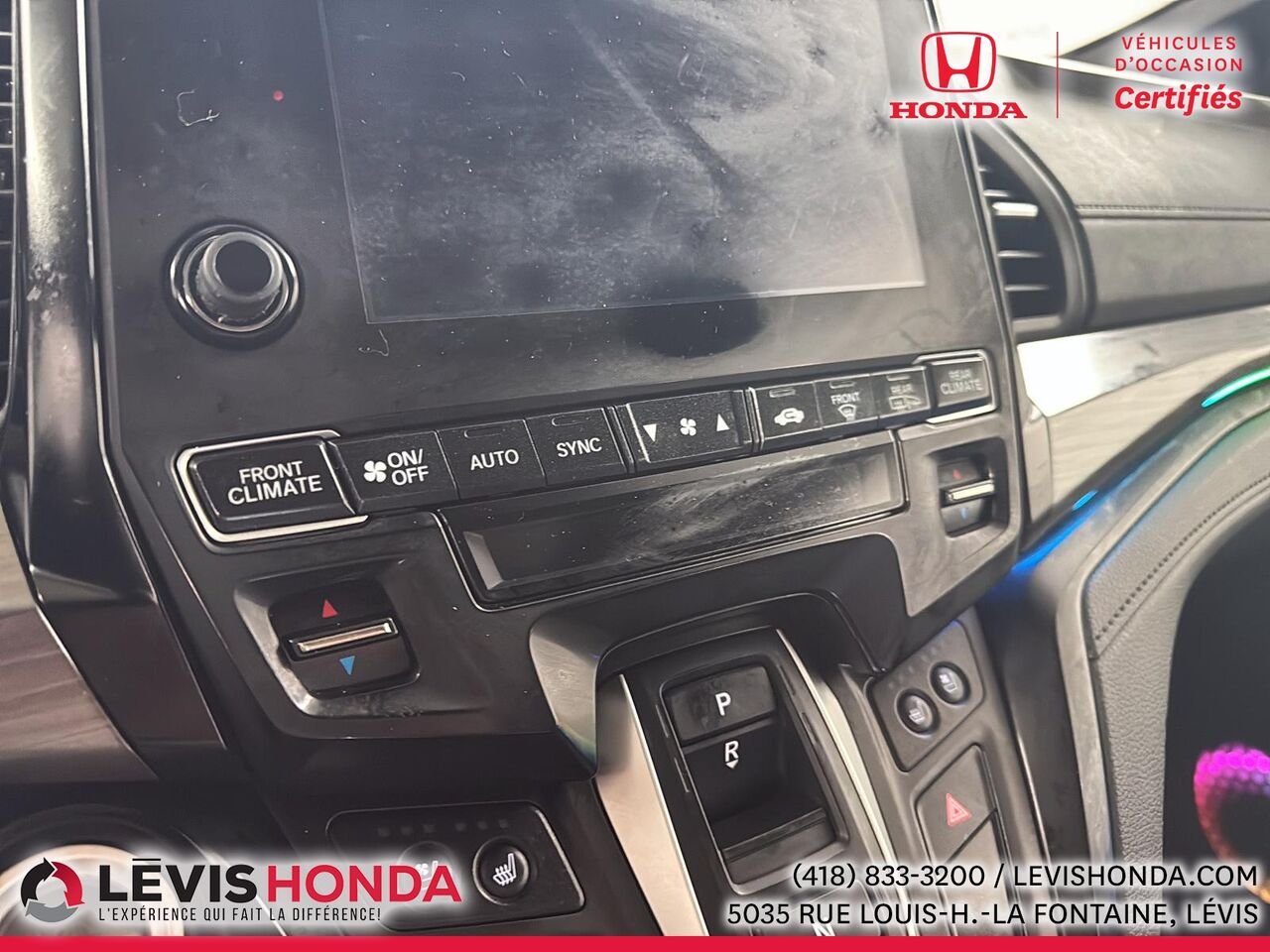 2023 Honda Odyssey Black Edition Black Edition BA White Lévis - photo #17