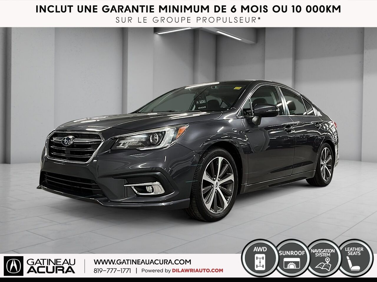 2019 Subaru Legacy 2.5i Limited AWD