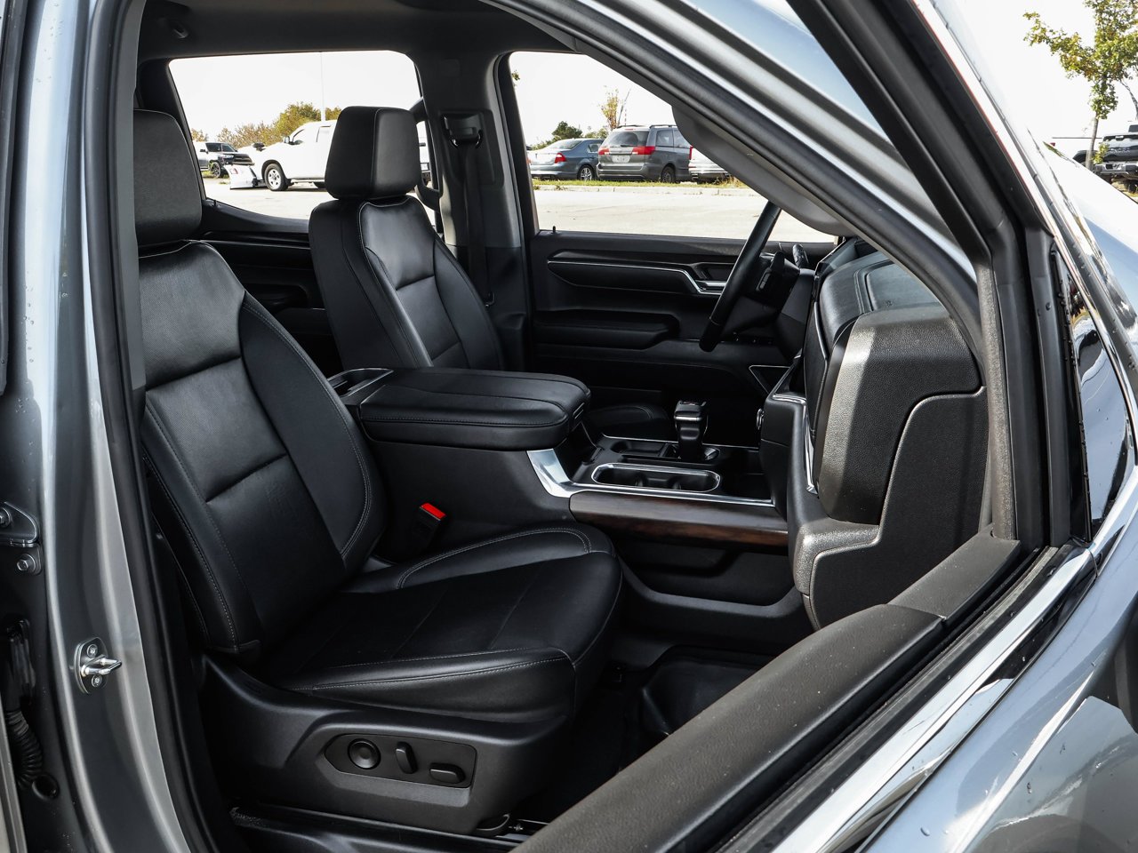 2024 GMC Sierra 1500 4WD Crew Cab 147 SLT Grey Sherwood Park - photo #14