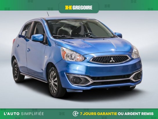 2019 Mitsubishi Mirage ES AUTO AC GR ELECT CAMERA DE RECUL BLEUTOOTH Blue