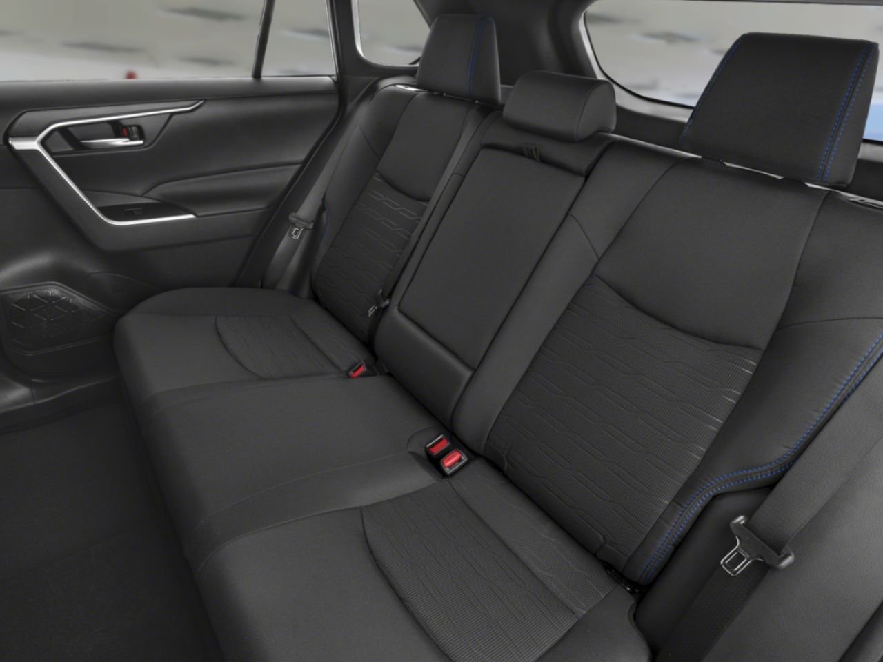 2025 Toyota RAV4 HYBRID SE AWD / HEATED SEATS / MOONROOF / ALLOY WHEELS / CARPLAY AND ANDROID AUTO Blue Mississauga - photo #6