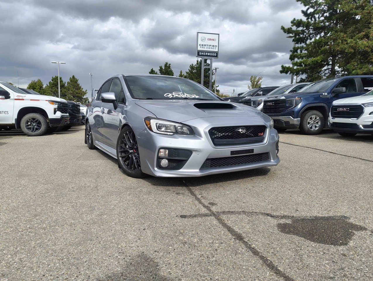 2015 Subaru WRX STI 4dr Sdn STI Man w/Sport Pkg Grey Sherwood Park - photo #1