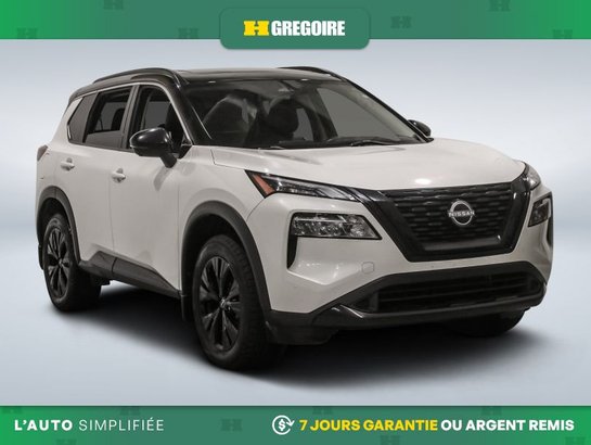 2023 Nissan Rogue SV Midnight Edition AWD AUTO A/C CUIR TOIT MAGS CA White