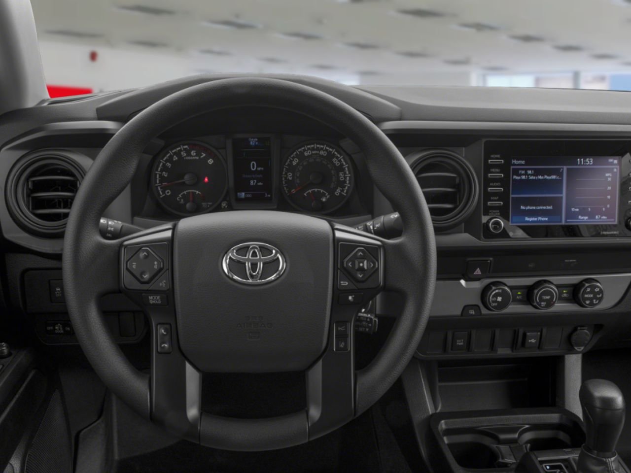 2023 Toyota Tacoma TRD SPORT 4WD / V6 / HEATED SEATS / TOYOTA SAFETY SENSE / CARPLAY AND ANDROID AUTO White Mississauga - photo #5