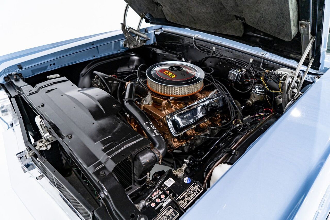 Oldsmobile 442 PRIX EN USD | Matching# 400cu.in. 4-Speed 1966 Bleu Montréal - photo #15