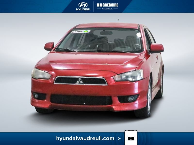 Mitsubishi Lancer YA898 | 4dr Sdn Man SE 2010 Rouge Laval - photo #4