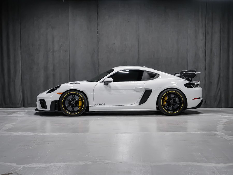2025 Porsche 718 Cayman GT4 RS White