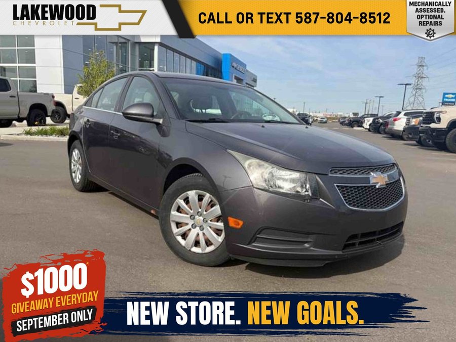 2011 Chevrolet Cruze LT 1.4T | Bucket Seats Grey