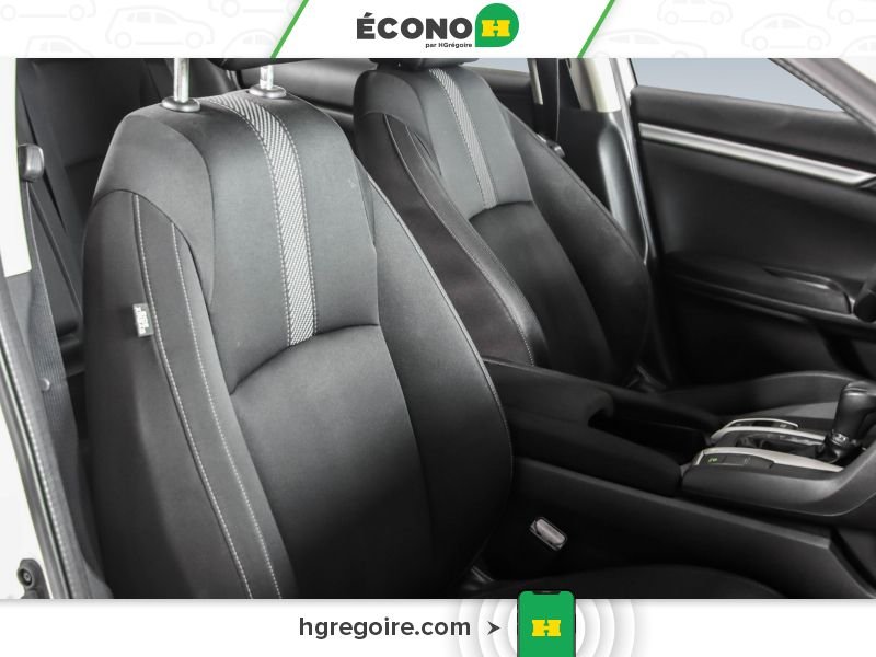 Honda Civic 822148 | LX AUTO A/C GR ELECT MAGS 2016 Blanc Laval - photo #22