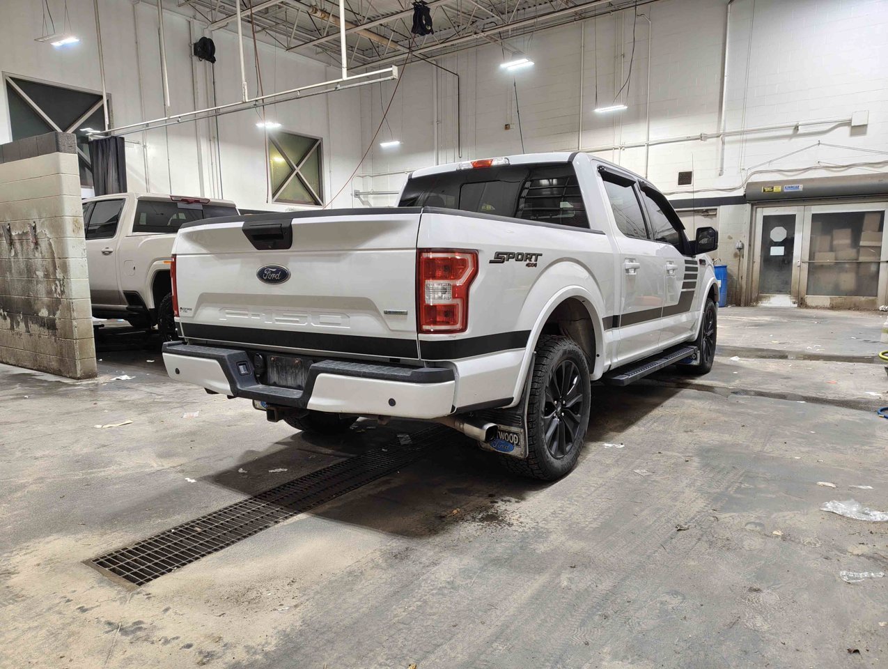 2019 Ford F-150 XLT 4WD SuperCrew 5.5' Box White Sherwood Park - photo #4