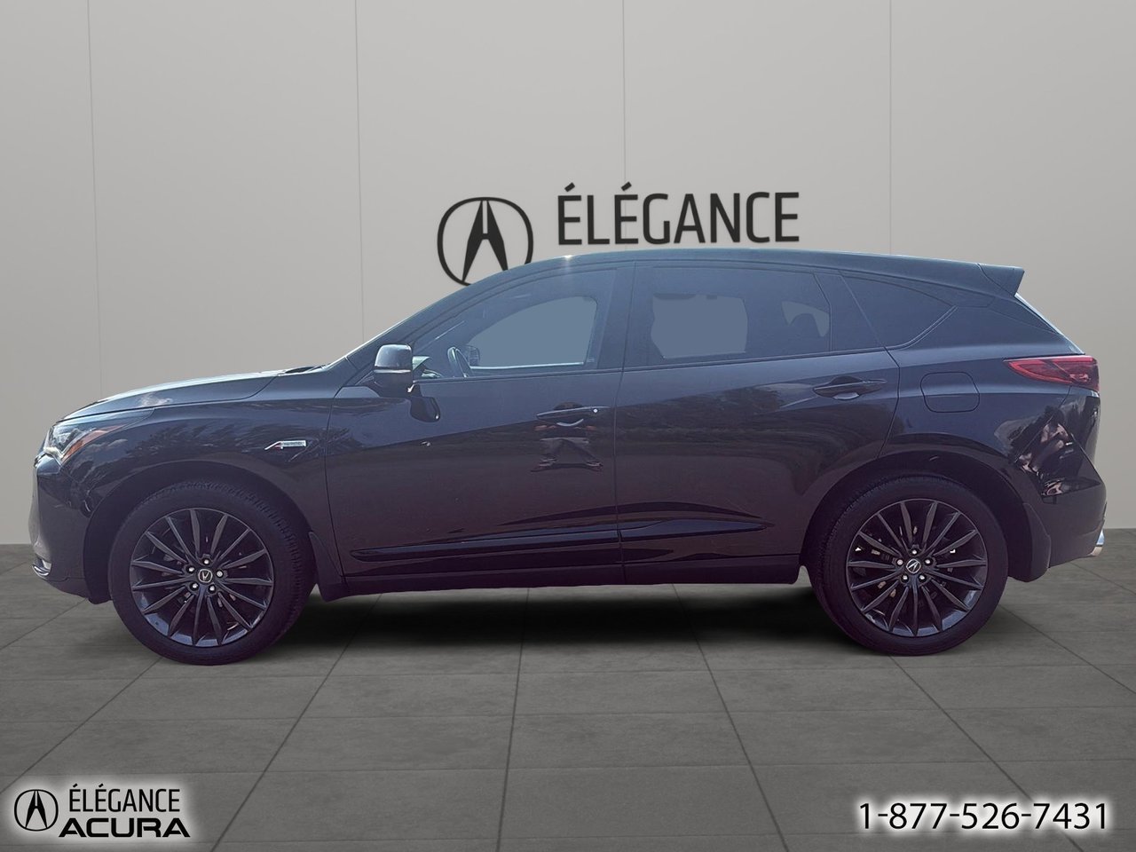Acura RDX Platinum Elite ASpec | A8918 2022 Noir Granby - photo #7