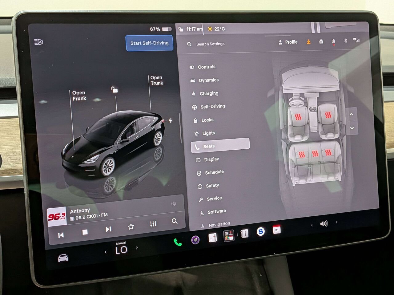 2022 Tesla Model 3 Standard Range RWD *Ltd Avail* Black Val-David - photo #21
