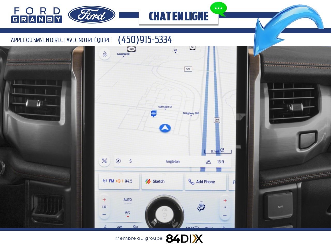 Ford F-150 Lightning 2025 Blanc astral métallisé trois couches Granby - photo #6