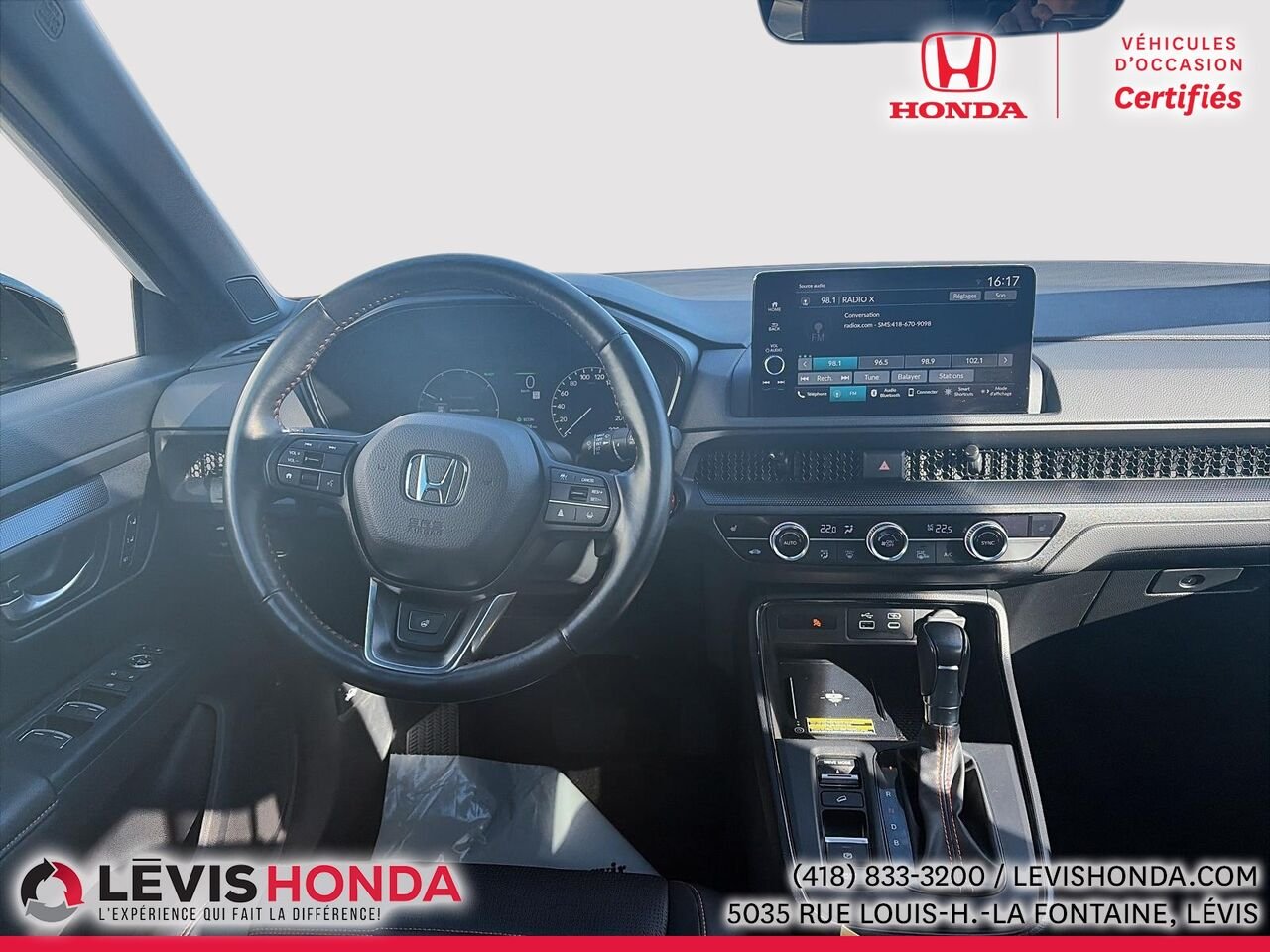 2024 Honda CR-V EX-L hybride EX-L Traction Intégrale White Lévis - photo #17