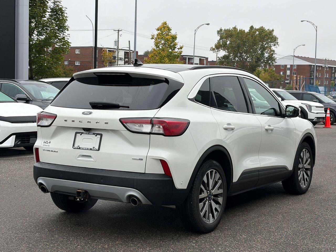 2020 Ford Escape White Gatineau - photo #5