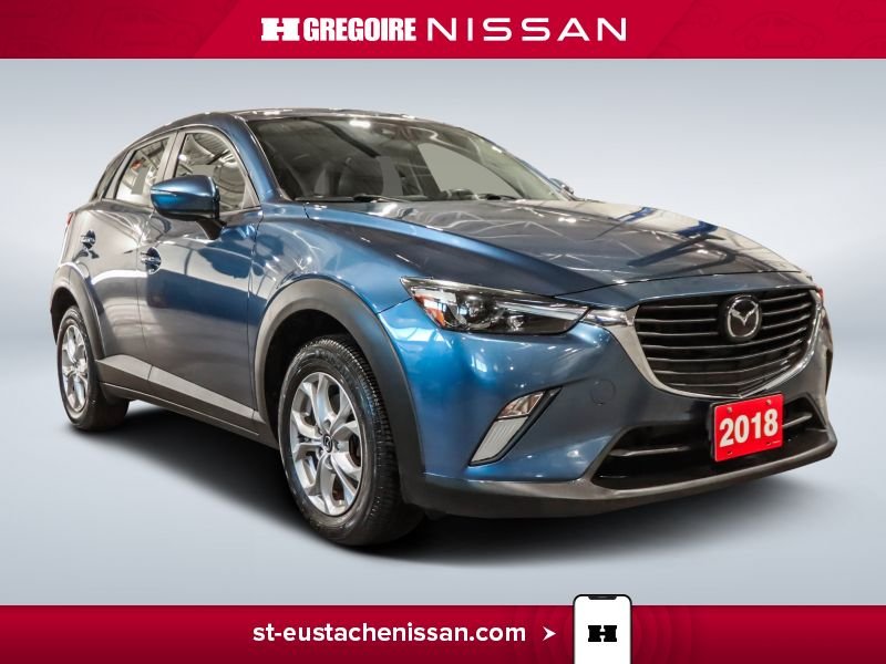 2018 Mazda CX-3 GS BAS KILO AWD MAGS AIR CLIMATISER Blue