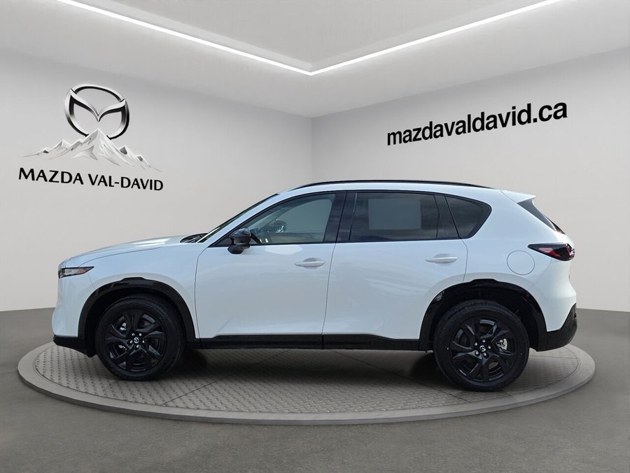 Mazda CX-5 GT TI, ÉCRAN TACTILE 12.9 POUCES, SIÈGES CHAUFFANTS 2026 Blanc rhodium métallisé