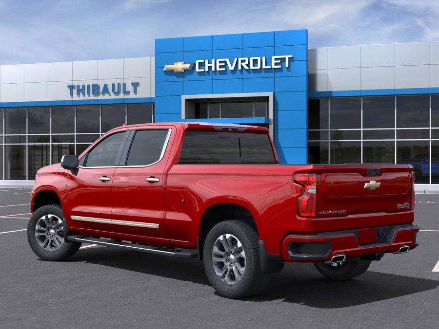 Chevrolet Silverado 1500 High Country 2025 Teinte rouge éclatant