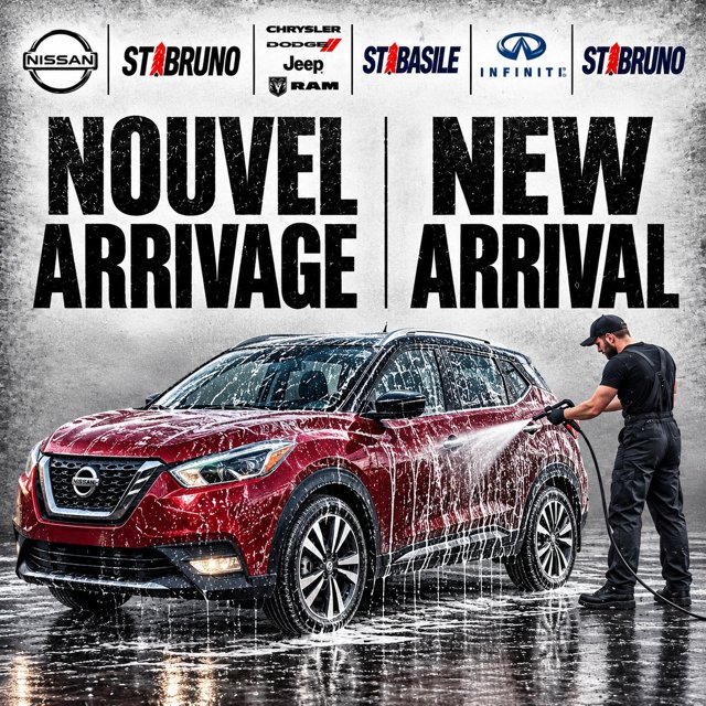 2019 Nissan Kicks Red Saint-Basile-le-Grand - photo #0