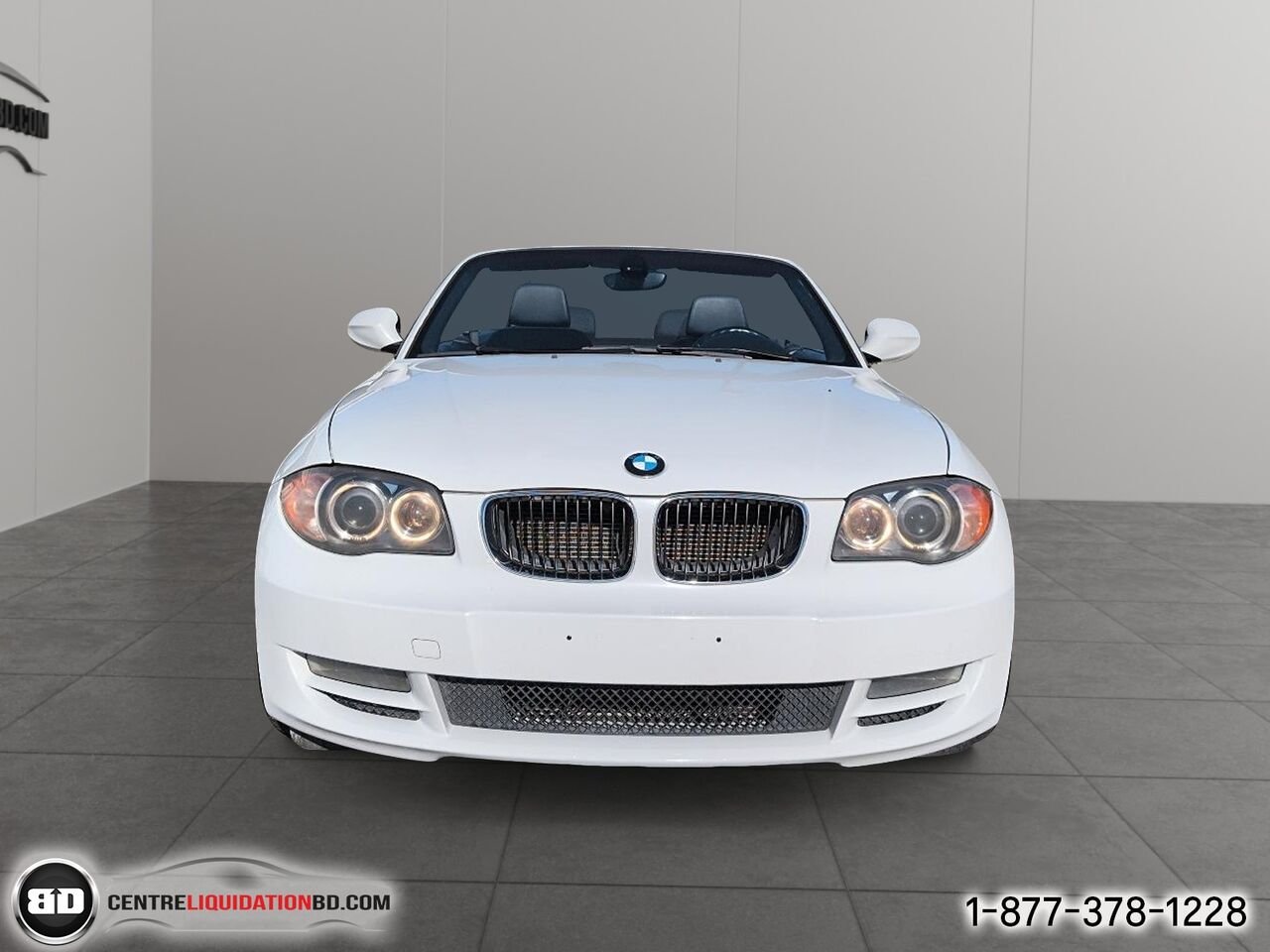 BMW Série 1 Cabriolet 2 portes 128i | BD0413A 2011 Blanc Granby - photo #2