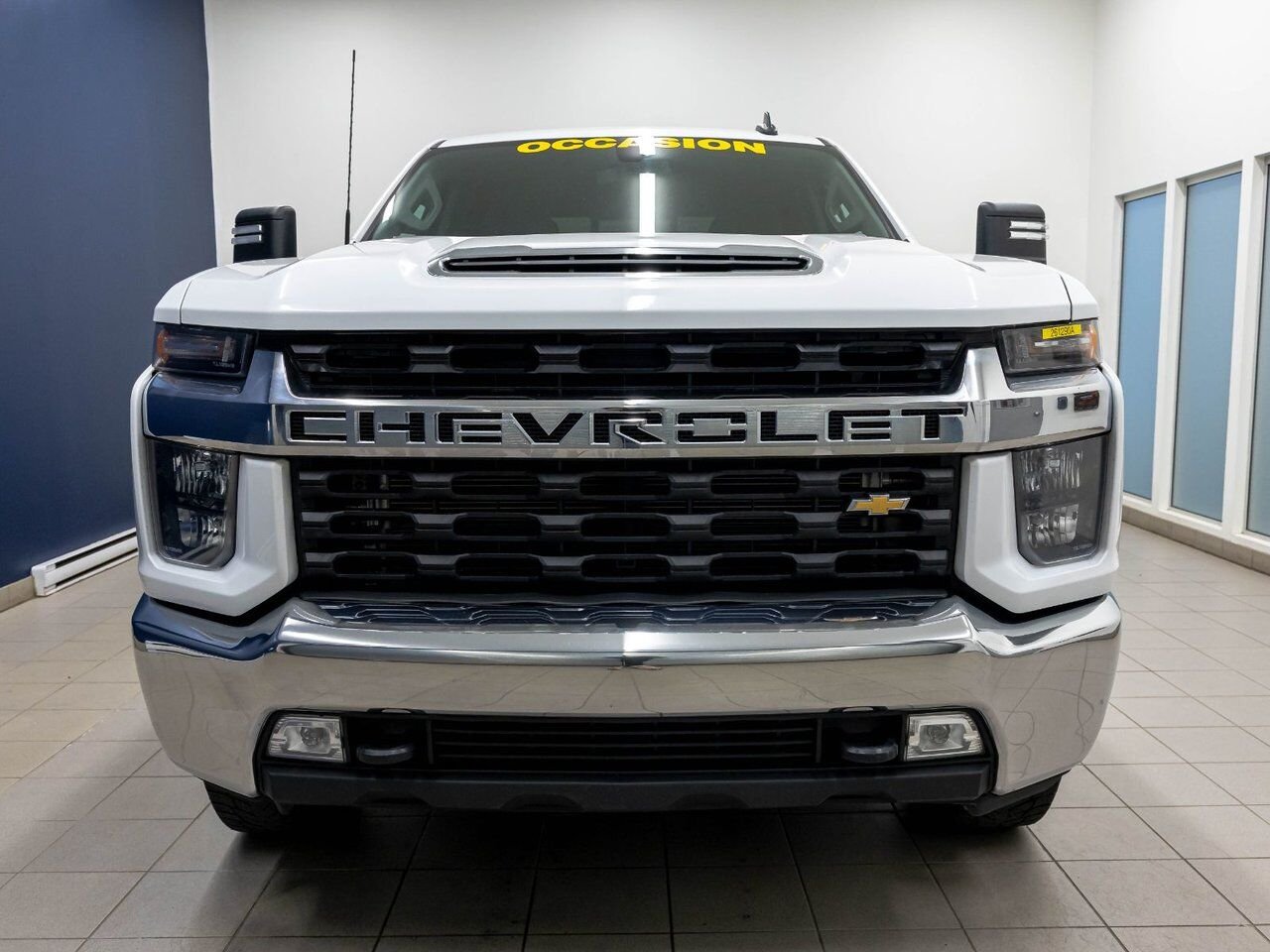 Chevrolet Silverado 2500HD LT CREW 4X4 DIESEL *PNBV 9900* BEDLINER CARPLAY 2022 Blanc Saint-Jérôme - photo #3