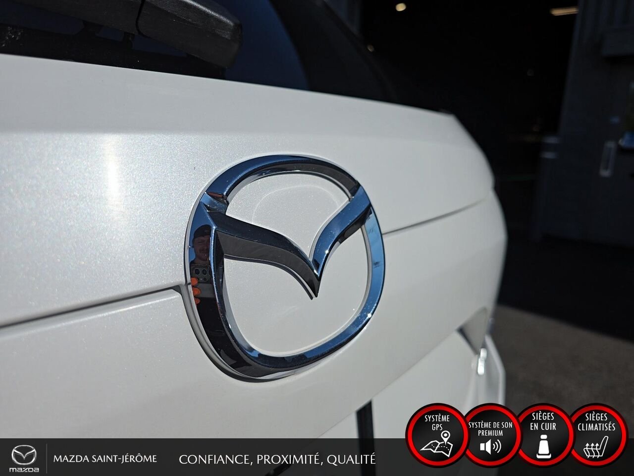 2019 Mazda CX-5 GT | TOIT OUVRANT | CUIR | NAVIGATION | AWD White Saint-Jérôme - photo #7