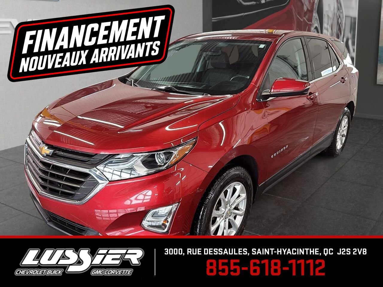 CHEVROLET EQUINOX LT 2018 Rouge Saint-Hyacinthe - photo #0