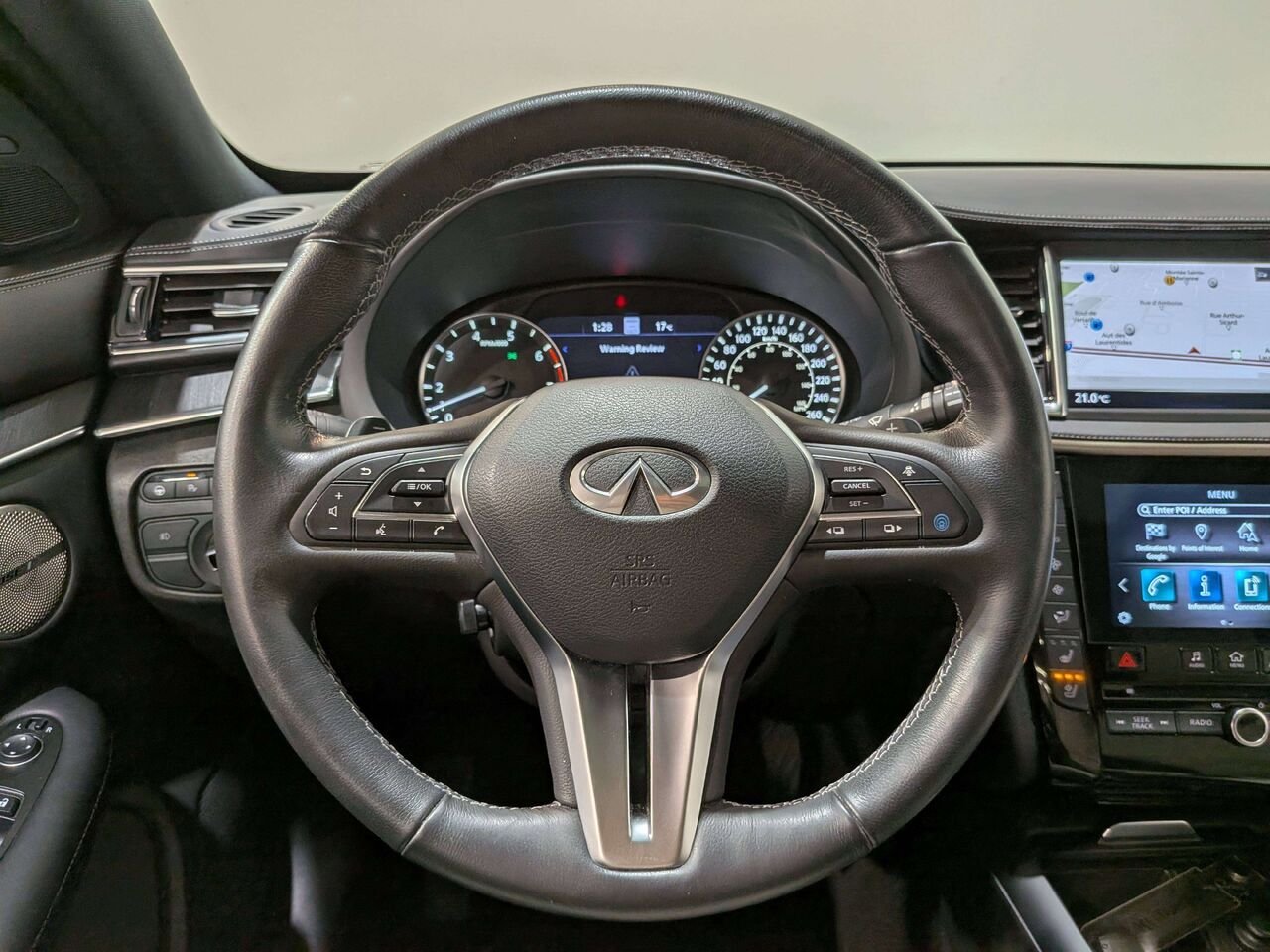2022 INFINITI QX55 SENSORY AWD White Val-David - photo #14