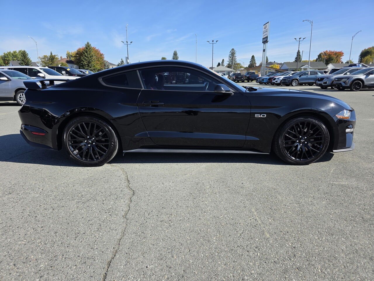 Ford Mustang GT à toit fuyant 2019 Noir Rouyn-Noranda - photo #30