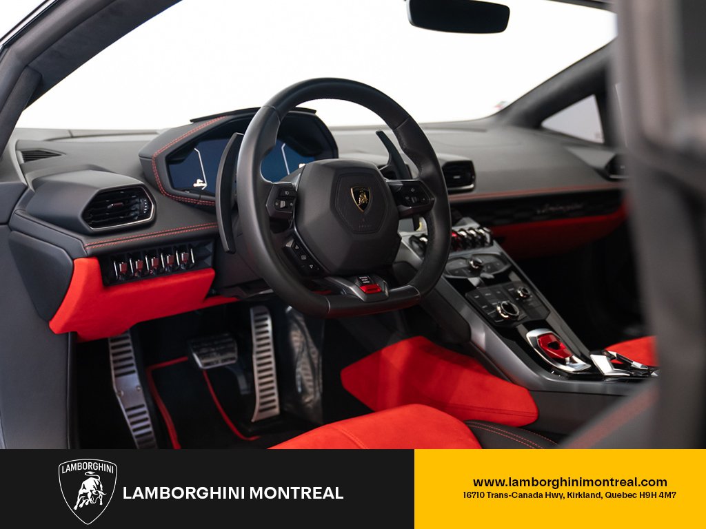 2018 Lamborghini Huracan RWD | SELEZIONE 1 YEAR CPO Black Kirkland - photo #20