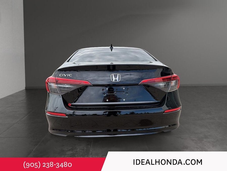2022 Honda Civic Sedan EX CVT Black